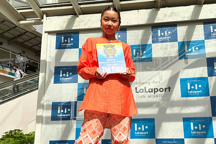 小学生ソロ準優勝_新三郷20230624