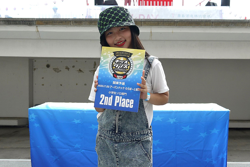 小学生ソロ準優勝_豊洲20230722