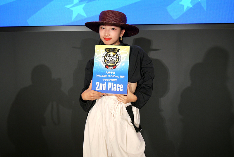 中学生ソロ準優勝_福岡20230930