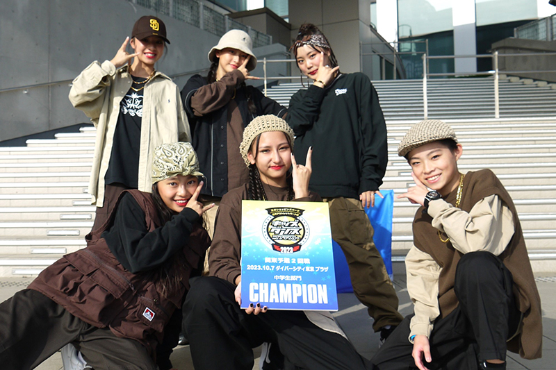 中学生チーム優勝_ダイバーシティ20231007