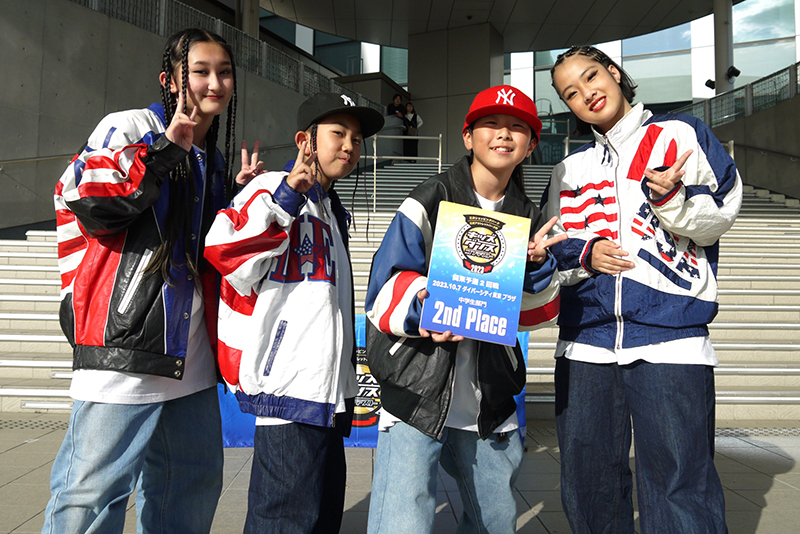 中学生チーム準優勝_ダイバーシティ20231007