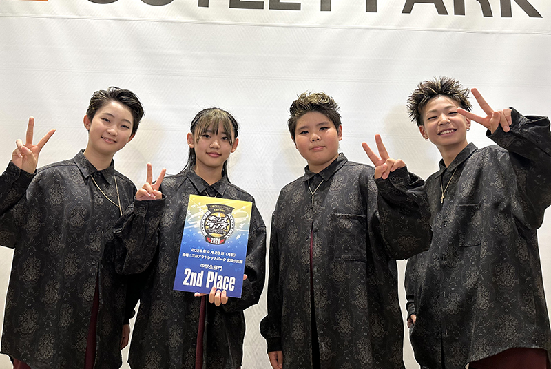 中学生チーム準優勝_北陸小矢部20240923